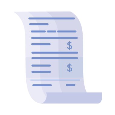 makbuz kağıt simgesi