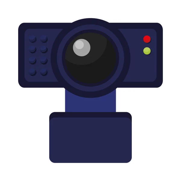 Webcam device icon — Stock Vector