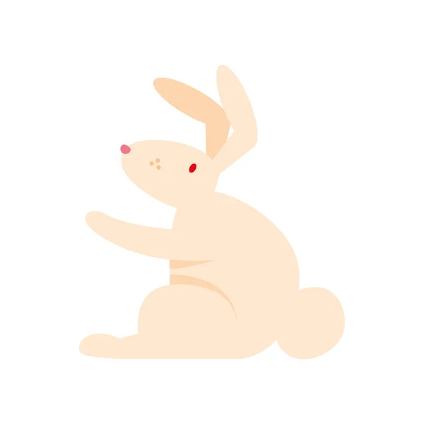 Sevimli tavşan hayvan. — Stok Vektör