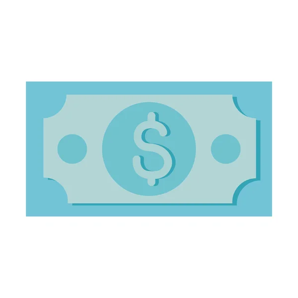 Icono de factura de dinero — Vector de stock