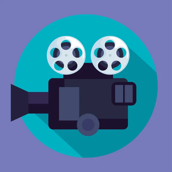 Film videocamera icoon — Stockvector