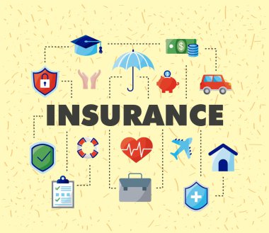 On beş sigorta hizmeti simgesi