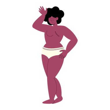 Afro kadın göğüs kanseri kurtulan