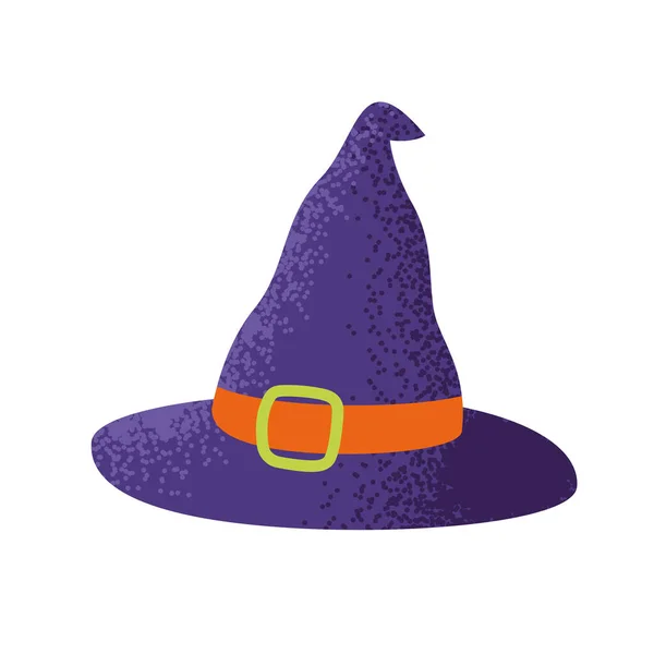 Acessório chapéu de bruxa — Vetor de Stock