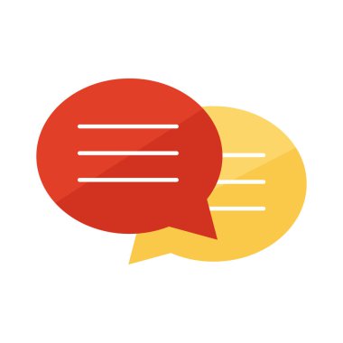 İletişim baloncukları simgesi