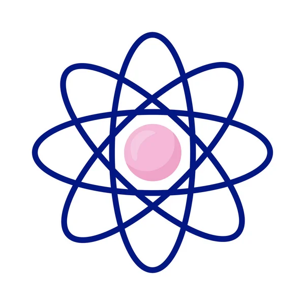 과학 원자의 아이콘 — 스톡 벡터