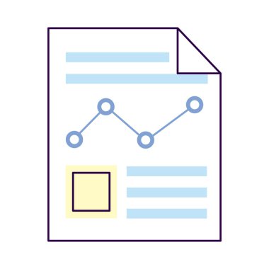 Belge kağıdında çizgi çizelgesi