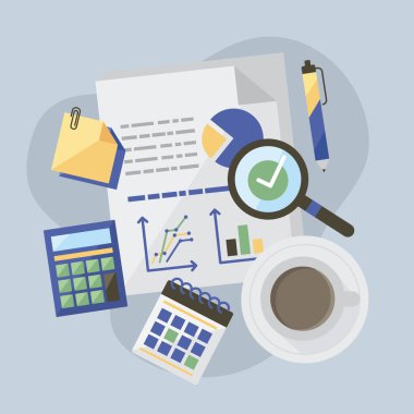 denetim simgesi koleksiyonu