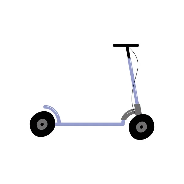 Elektrische scooter pictogram — Stockvector