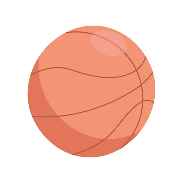 Ball of basketball — Stock Vector