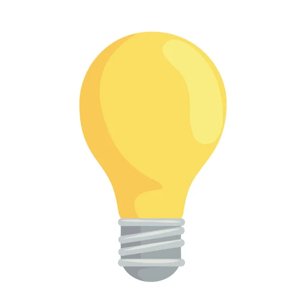 Лампа світло ідея — стоковий вектор