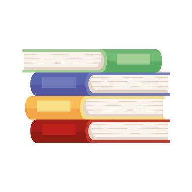 metin kitapları yığını