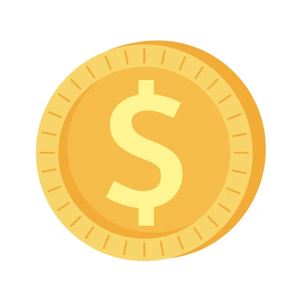 Goldmünzengeld — Stockvektor
