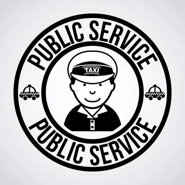 Public service — Stock Vector
