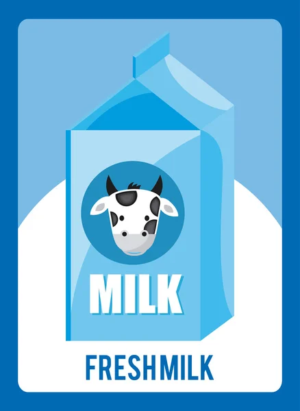 Diseño de leche — Archivo Imágenes Vectoriales