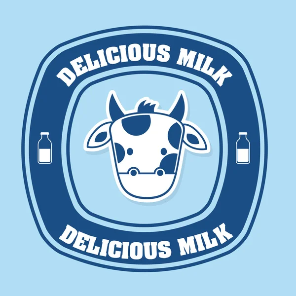Conception du lait — Image vectorielle