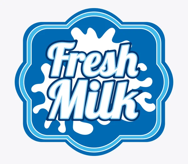 Süt tasarım — Stok Vektör
