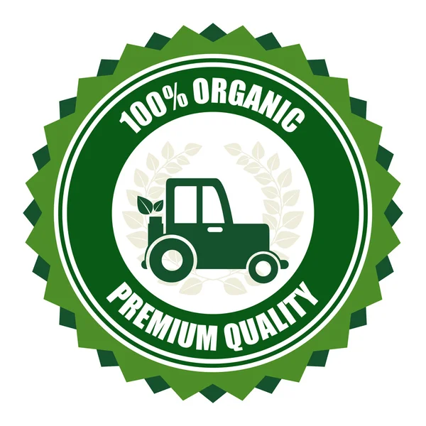 Produto orgânico — Vetor de Stock