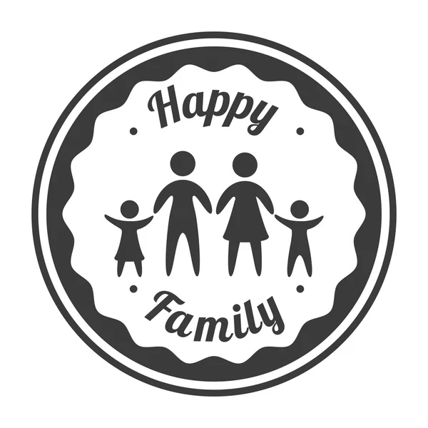 Familie ontwerp — Stockvector