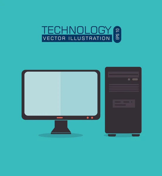 Technology design — Stock Vector