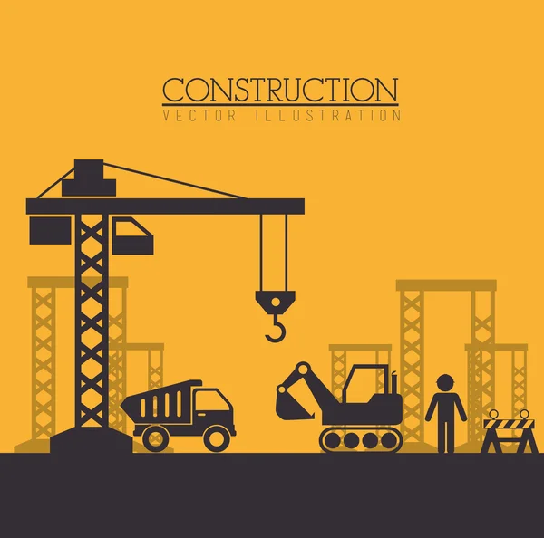 Projeto de construção — Vetor de Stock