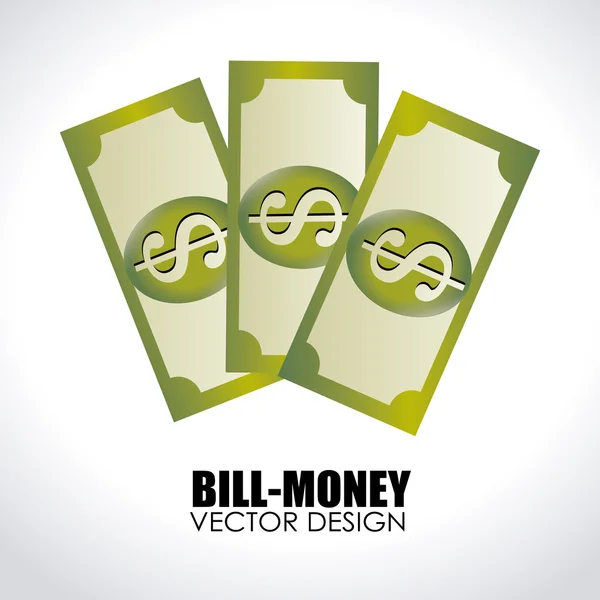 Geld ontwerp — Stockvector