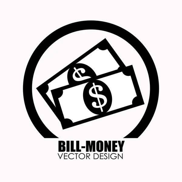 Geld ontwerp — Stockvector