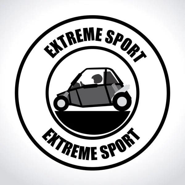 Extreme sport design — Stock Vector
