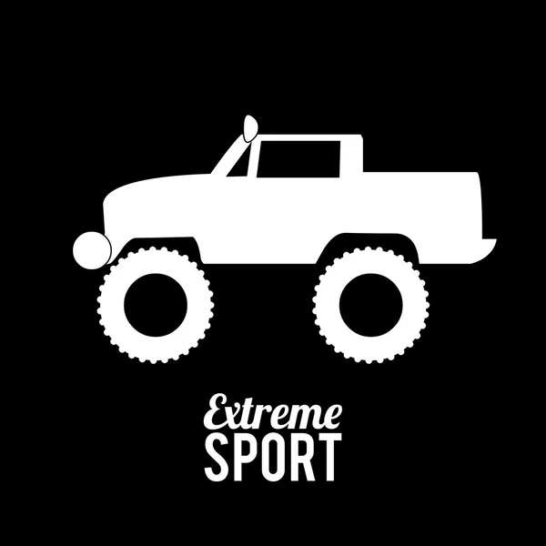 Diseño de deporte extremo — Vector de stock