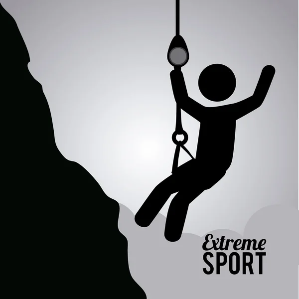 Design de sport extrême — Image vectorielle