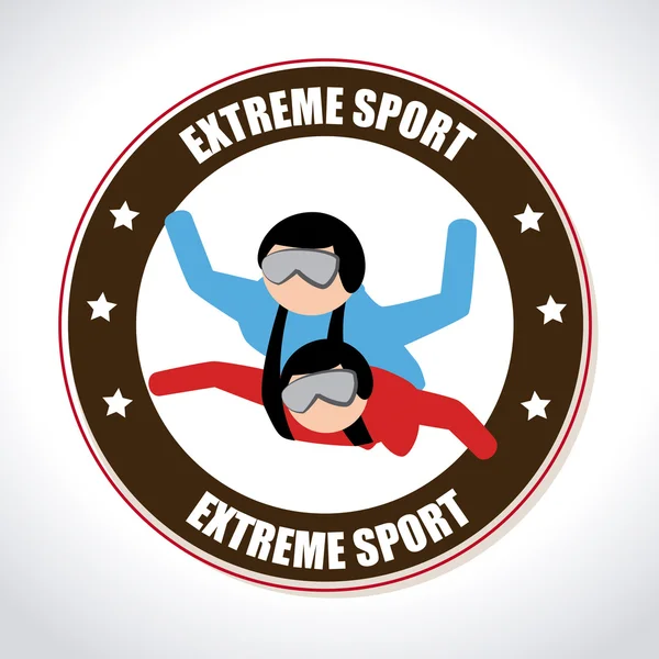 Extreme sport ontwerp — Stockvector