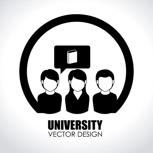 Diseño educativo — Vector de stock