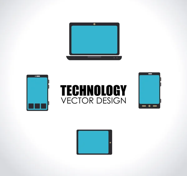 Technologisch ontwerp — Stockvector