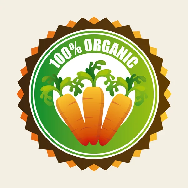 Produto orgânico — Vetor de Stock