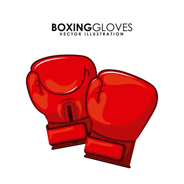 Diseño de boxeo — Archivo Imágenes Vectoriales