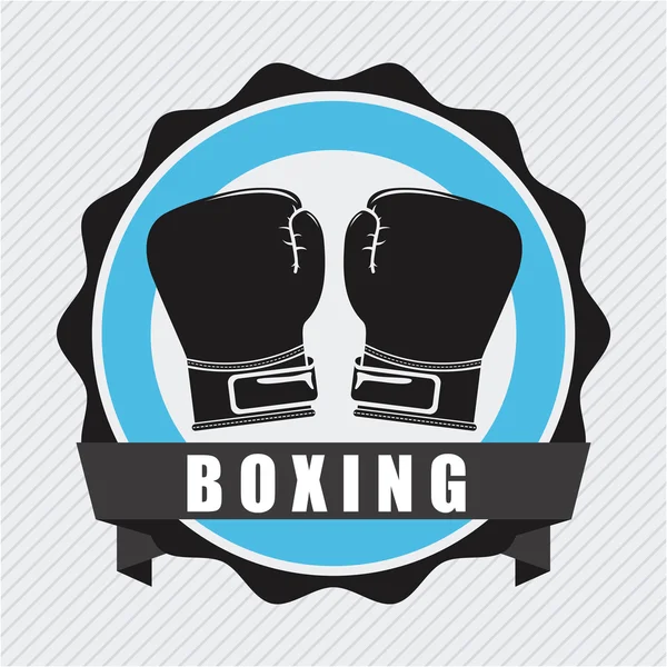 Diseño de boxeo — Archivo Imágenes Vectoriales