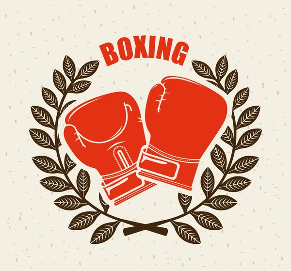 Boxing design — Stock Vector