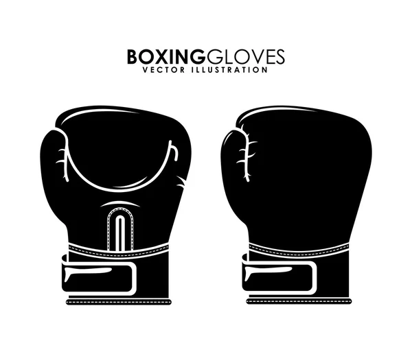 Boxning design — Stock vektor