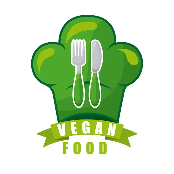 Veganes Essen — Stockvektor