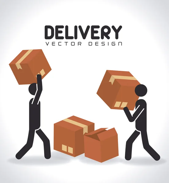 Delivery design — Stock Vector