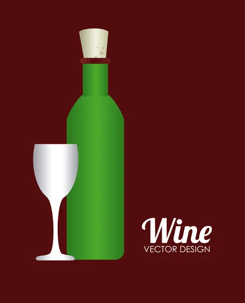 Diseño del vino — Archivo Imágenes Vectoriales