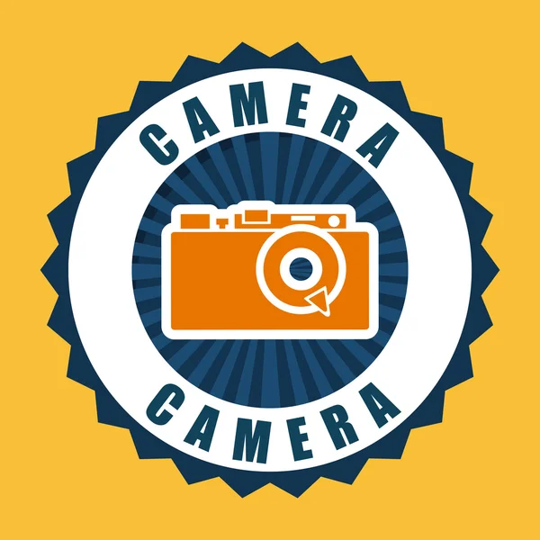 Ontwerp van de camera — Stockvector