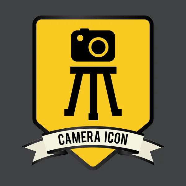 Ontwerp van de camera — Stockvector