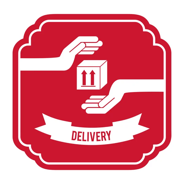 Delivery design — Stock Vector