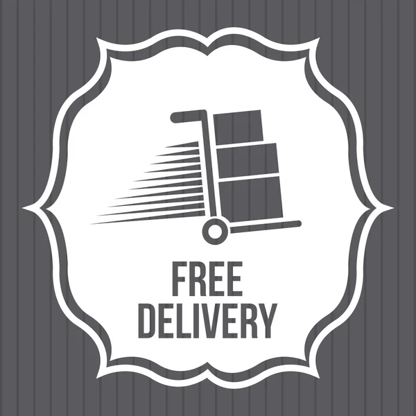 Delivery design — Stock Vector