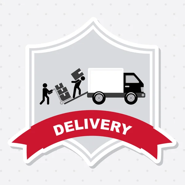 Delivery design — Stock Vector