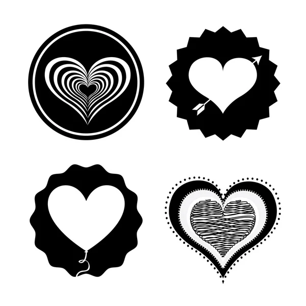 Diseño de amor — Vector de stock