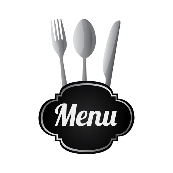 Conception de menu — Image vectorielle