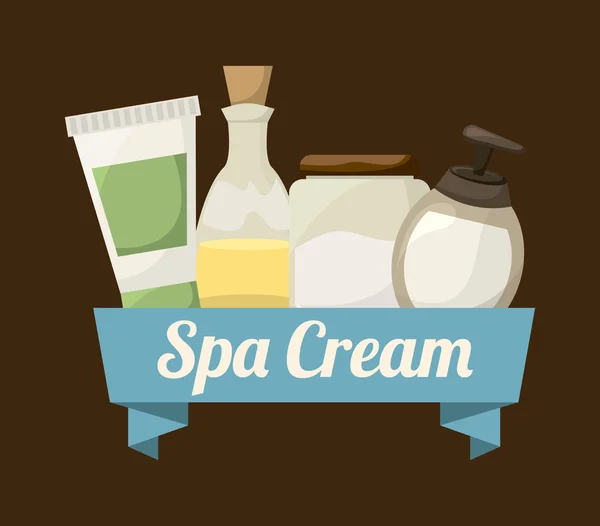 Diseño de spa — Vector de stock