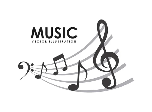 Music design — Stockvector